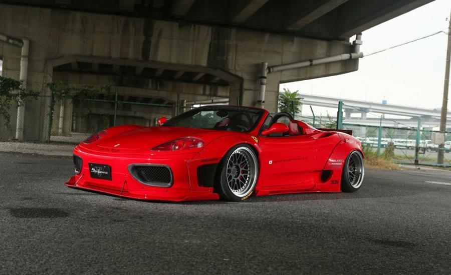  Ferrari 360 Spyder Widebody Kit by Liberty Walk 2016 года  (фото 10 из 10)